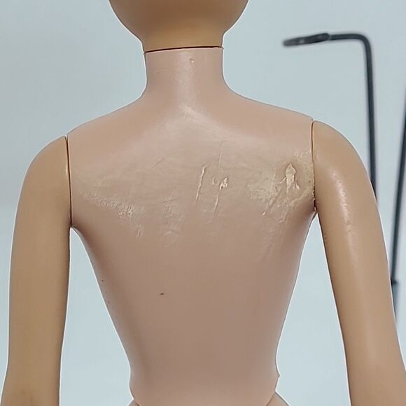 Vtg Skipper Doll 1960s SL #950 Two Tone Brunette Japan Straight Leg - Picture 9 of 10